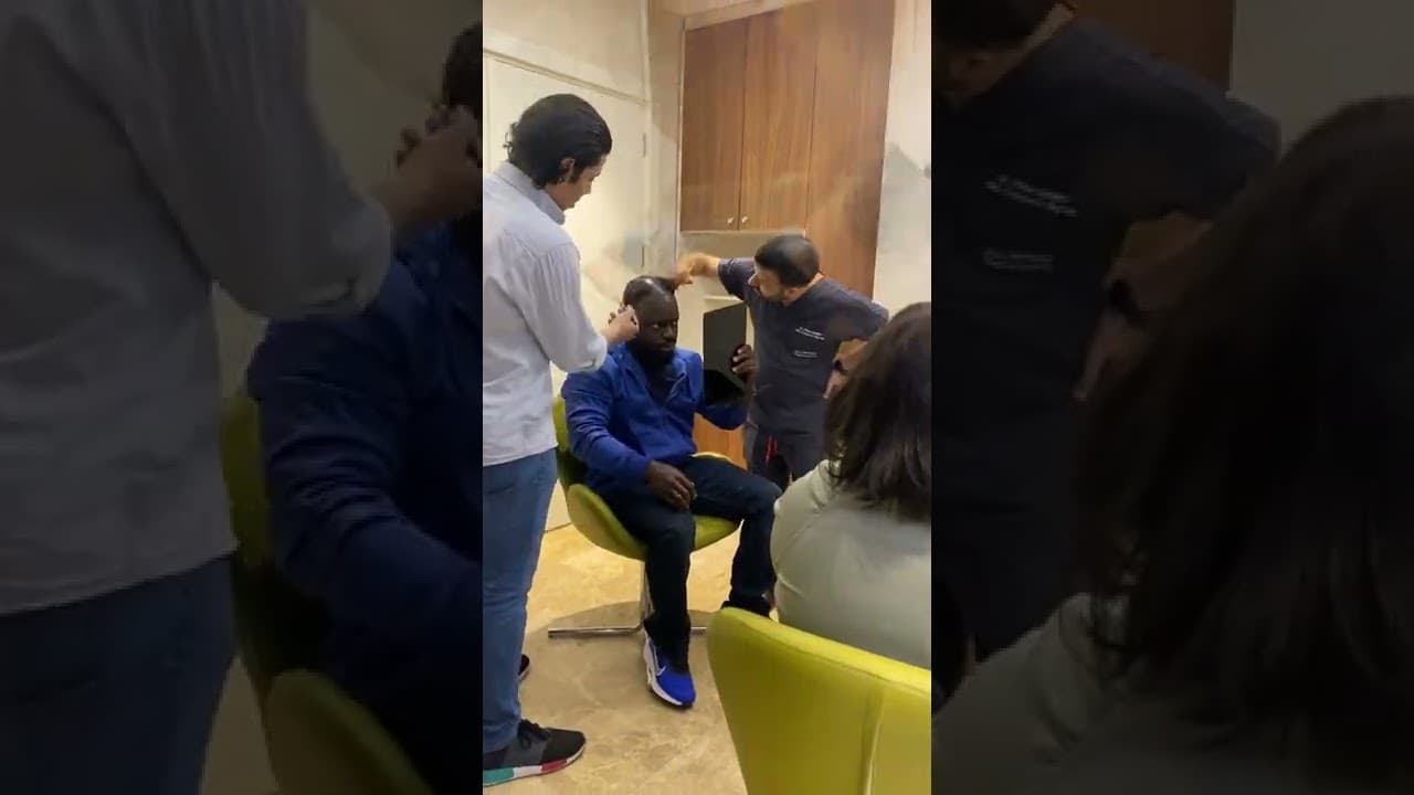 Afro American Hairline Design in Istanbul