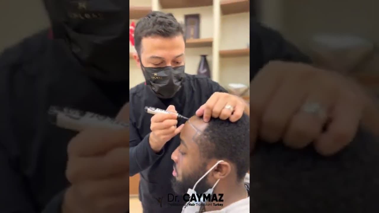 Afro American Hairline Designing