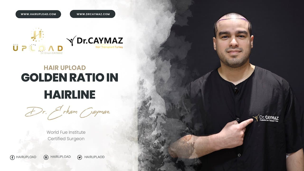 Golden ratio in hairline