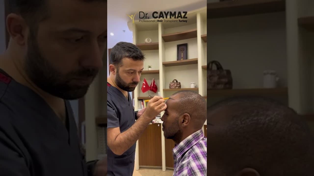 Afro American Hairline Designing